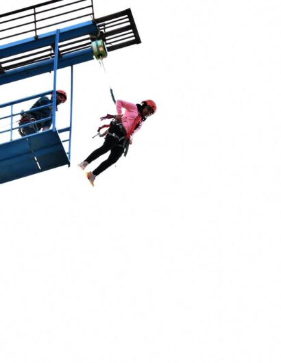 free fall jumping activity in mussoorie