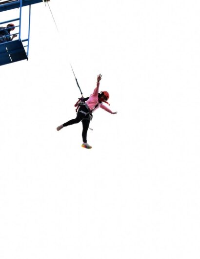 free fall jumping activity in mussoorie