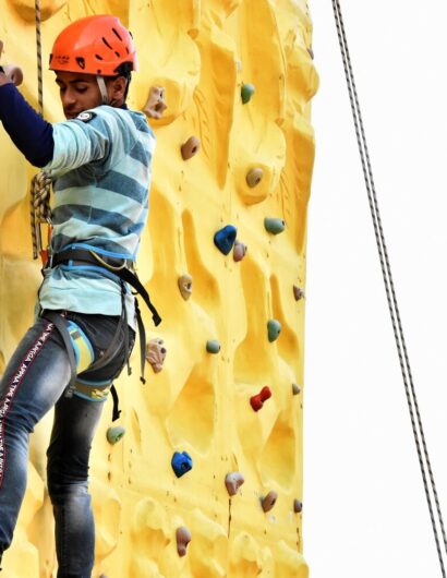 wall-climbing in mussoorie