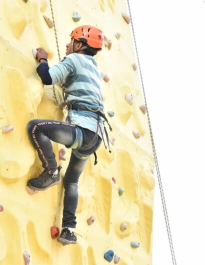 wall-climbing in mussoorie